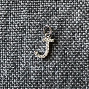 Melanie Auld Adorned Collection Pavé “J” Charm